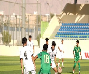 العراق يخسر أمام السعودية ببطولة غرب اسيا لما دون 17 عاماً