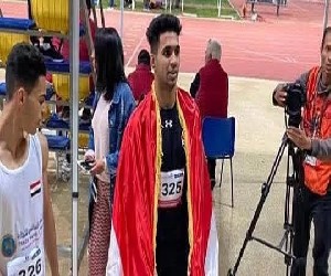 فلاح حسن الأسرع عربياً في سباق 100 متر